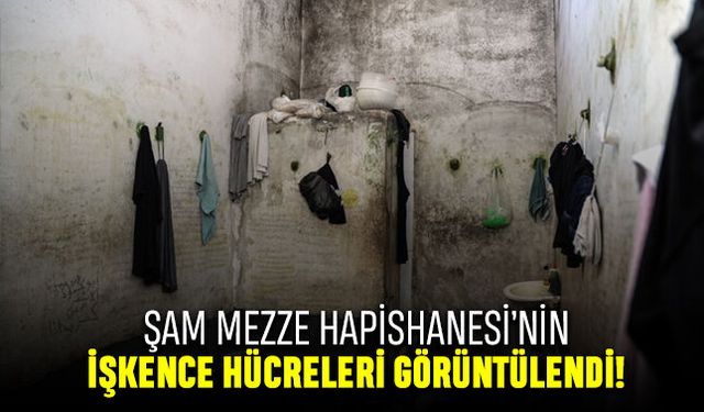 Esad'ın hapishanelerinden Mezze'nin işkence hücreleri görüntülendi