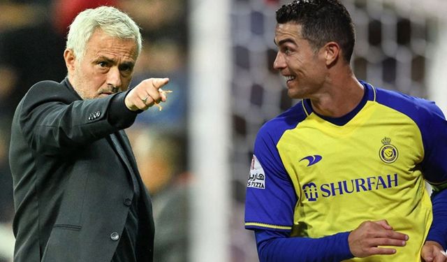 Mourinho'dan flaş açıklama; Ronaldo Fener'e mi geliyor?