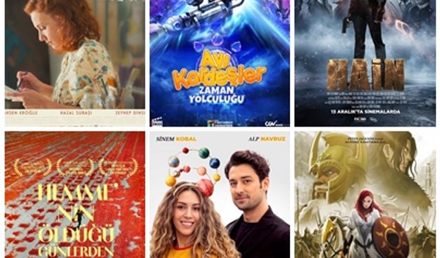 Yeni filmler izleyicilerini bekliyor