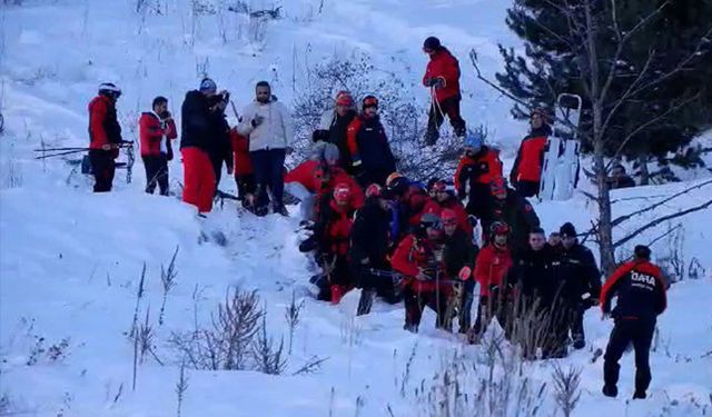 Son dakika; Palandöken'deki çığdan acı haber geldi