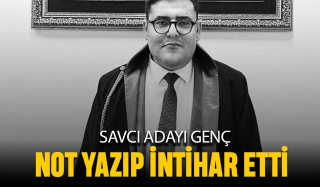 Paylaşım yapıp intihar eden savcı adayı gündemde