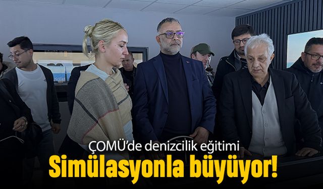 ÇOMÜ’de denizcilik eğitimi simülasyonla büyüyor