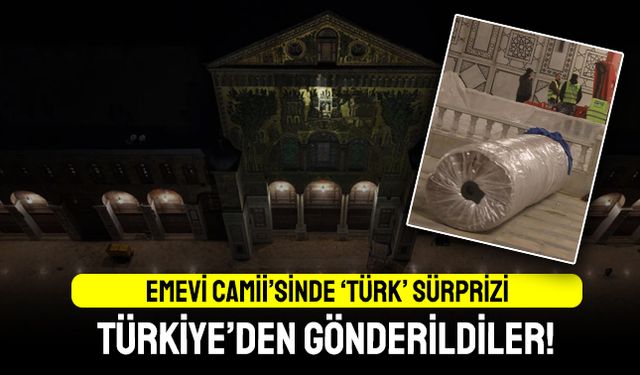 Emevi Camisi'nde sürpriz; Türkiye'den gönderildiler