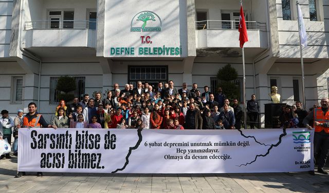 Büyükçekmece Belediyesi depremzede Hatay’ı yalnız bırakmıyor