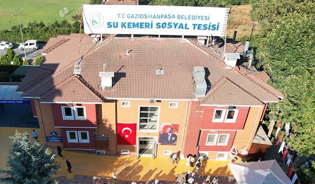 Gaziosmanpaşa'da şehrin içinde keyifli bir mola