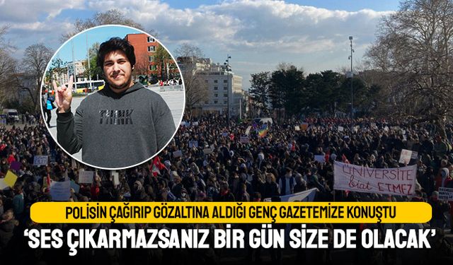 ‘Hukuksuzluğa ses çıkarmazsanız bir gün kendi kapınıza dayanır’