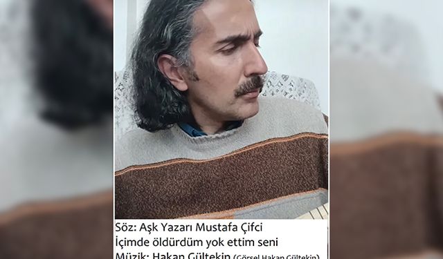 Aşk yazarının şiiri müzikle buluştu