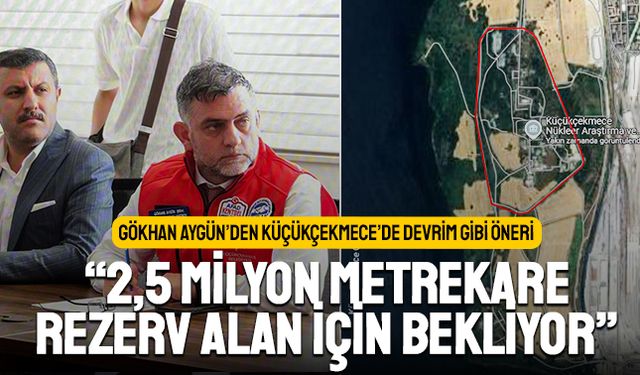 Aygün'den devrim gibi öneri: 2,5 milyon metrekare, rezerv alan için bekliyor