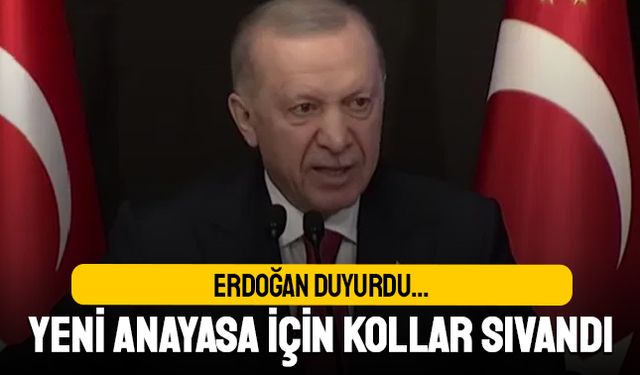 Erdoğan açıkladı; Hukukçular yeni Anayasa için harekete geçti