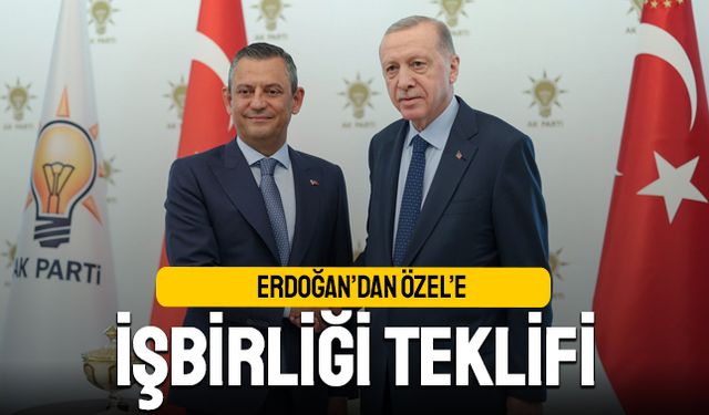 Erdoğan'dan CHP'ye Anayasa için işbirliği teklifi