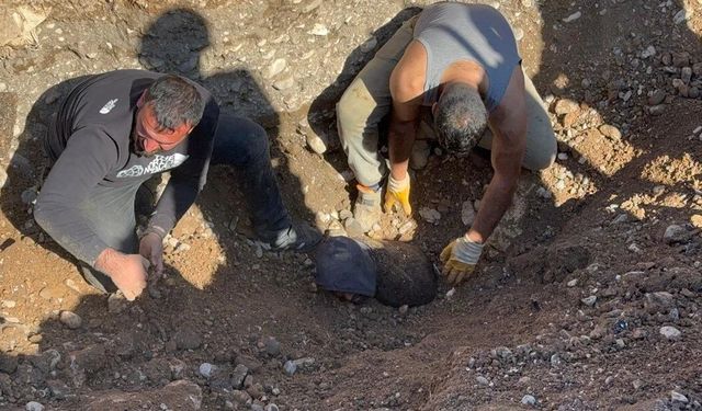 Göçük altında kalan işçiden sevindiren haber