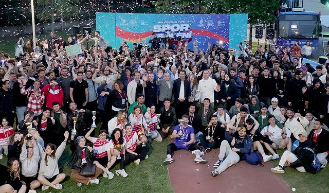 Öğrenciler spor şöleninde kıyasıya yarıştı
