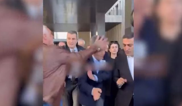 Özgür Özel'e saldıran kişi gözaltına alındı