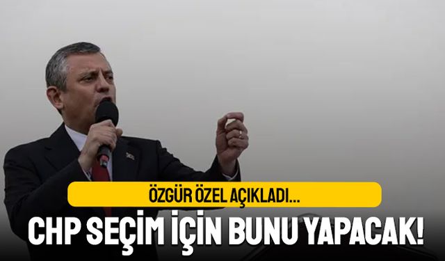 Özgür Özel ara seçim için formülü açıkladı; Milletvekilleri istifa mı edecek?
