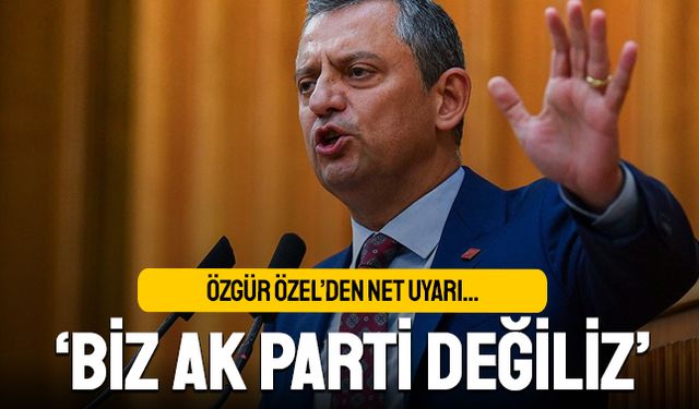 Özgür Özel'den otizm sempozyumunda net uyarı; Biz AK Parti değiliz