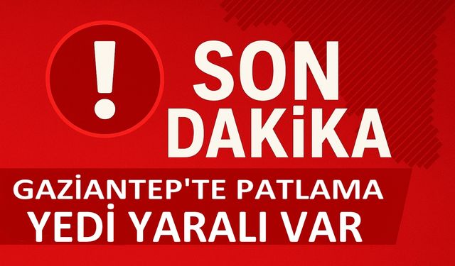 Gaziantep’te Halı Fabrikasında Patlama: 7 Yaralı