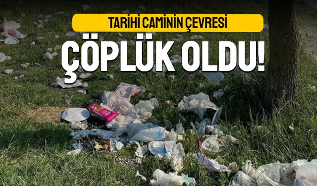 Eski Şamlar Köyü Camii ve Çevresi Bakımsızlığa Terk Edildi!