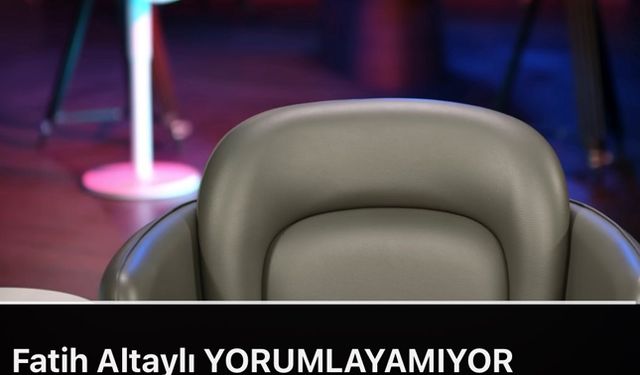Fatih Altaylı'nın boş koltuğu yüz binlerce izlendi