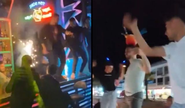 Marmaris'te tacize varan turist eğlenme görüntülerine tepki