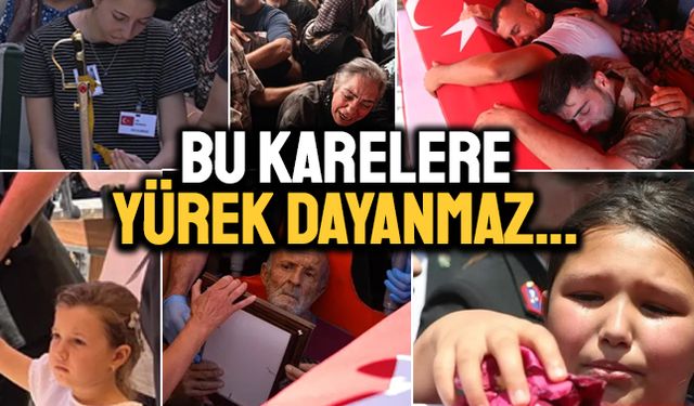 Şehit cenaze törenlerinde ağlatan kareler; Hep bir ağızdan Harbiye Marşı