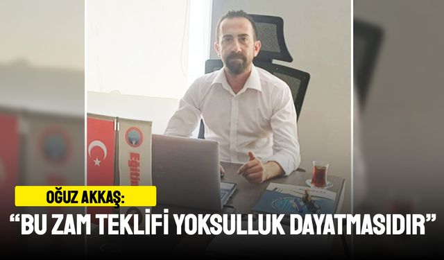 Eğitim-İş’ten Toplu Sözleşme Tepkisi: “Bu Zam Teklifi Açıkça Yoksulluk Dayatmasıdır”