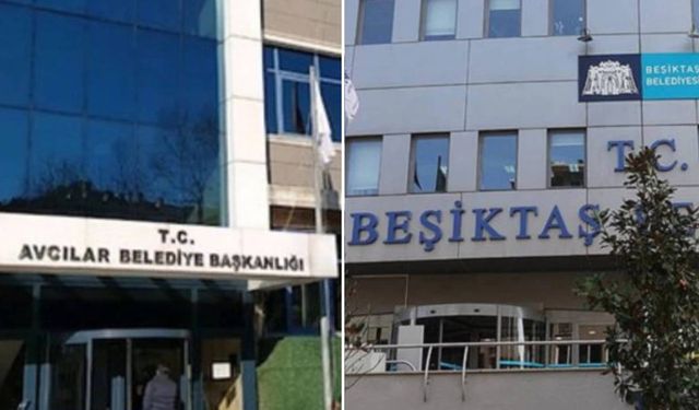 Beşiktaş ve Avcılar Belediyelerine Operasyon: 2 Kişi Tutuklandı, 5 Kişi Serbest