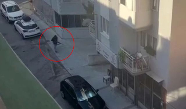 İzmir'de bir çocuk karakola saldırdı; Şok çatışma görüntüleri