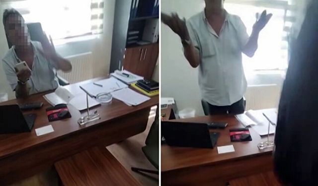 Kocaeli'nde bir şantiyede şok görüntüler; Şefin üstüne kaynar su döktü