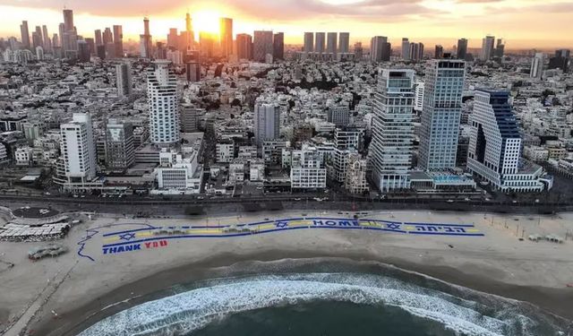 ABD Başkanı Trump'a İsrail'de görkemli karşılama