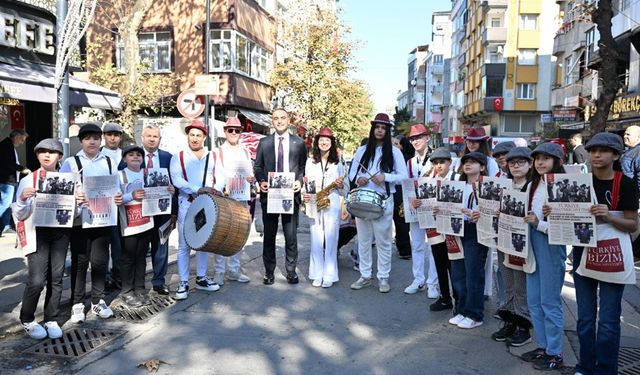 Gaziosmanpaşa'da çocuklar Cumhuriyet ruhunu yaşattı