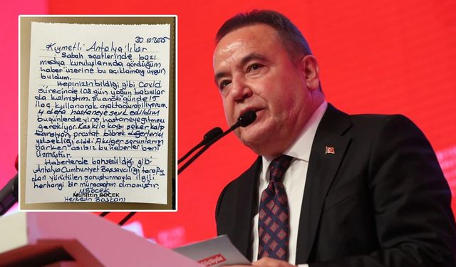 Muhittin Böcek’ten açıklama: “Asılsız haberler beni üzdü”