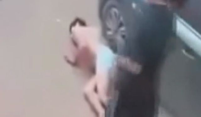 Şok görüntüler; Adana'da bir kişi, kız kardeşini bastığı erkeği bıçakladı