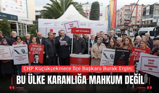 Burak Ergin: “Bu Ülke Karanlığa Mahkûm Değil, Türkiye Mutlaka Kazanacak”