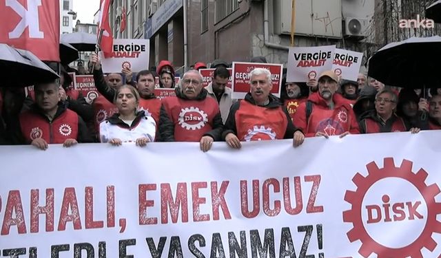 DİSK’ten Asgari Ücrete Sert Tepki: “Açlık Sınırında Ücret Dayatması Kabul Edilemez”