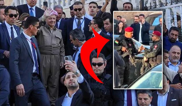 Peşmergenin Şırnak'ta silahlı görüntüsü tepki çekti