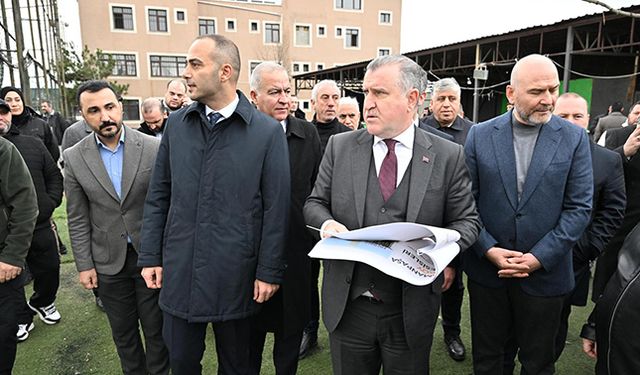 Bakan Yerinde İnceledi; Gaziosmanpaşa Spor Yatırımlarıyla Geleceğe Yürüyor