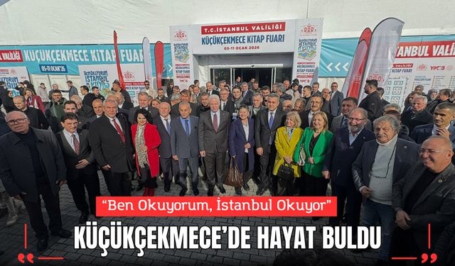 “Ben Okuyorum, İstanbul Okuyor” Küçükçekmece’de Hayat Buldu