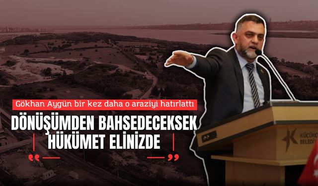 Gökhan Aygün: Dönüşümden Bahsedeceksek Hükümet Elinizde