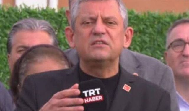 Özgür Özel'den TRT ve Anadolu Ajansı'na: Hakkımızı Helal Etmeyeceğiz