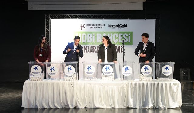 Küçükçekmece’de Hobi Bahçeleri’nin yeni dönem sahipleri belli oldu