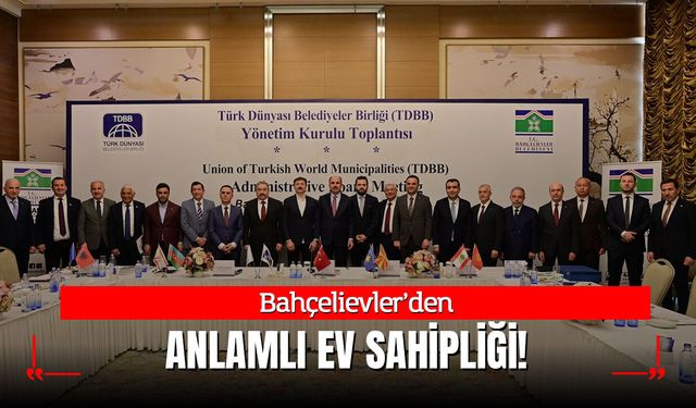 BAHÇELİEVLER’DEN ANLAMLI EV SAHİPLİĞİ