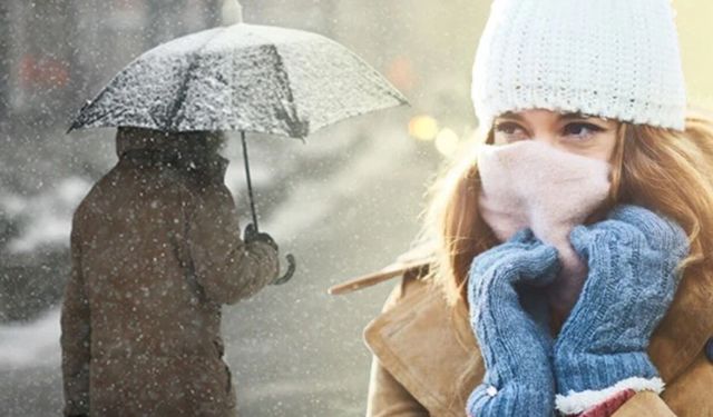 Sıcaklık 15 Derece Birden Çakılacak: Kar ve Sağanak Uyarısı!