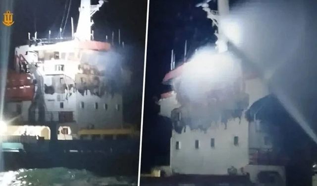 Karadeniz'de Sıcak Gece: Türkiye Rotasındaki Ticari Gemiye Rus İHA'larından Saldırı