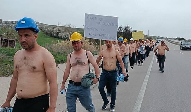 3 Bakanlığın Garantörlüğüne Rağmen Ödemeler Yapılmadı, İşçiler Ankara'ya Yürüyor!
