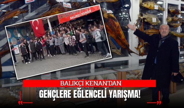 Balıkçı Kenan’dan Gençlere Özel Balık Yeme Yarışması!