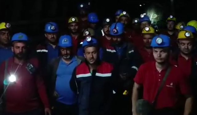 Haklarını Alamayan Maden İşçilerinden Yerin Metrelerce Altında Açlık Grevi!