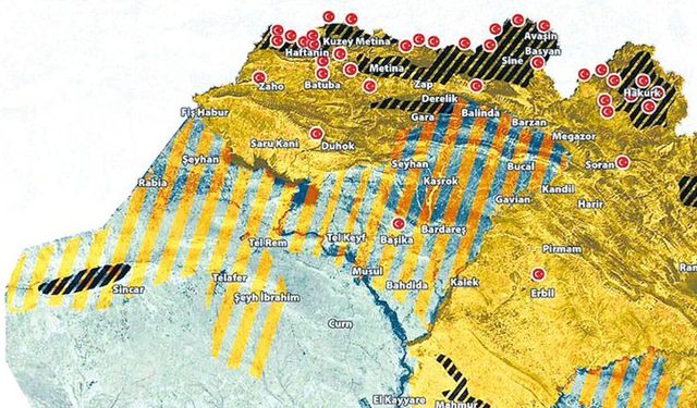 PKK Irak’ın Kuzeyinde 72 Noktayı Boşaltıp Geri Çekildi!