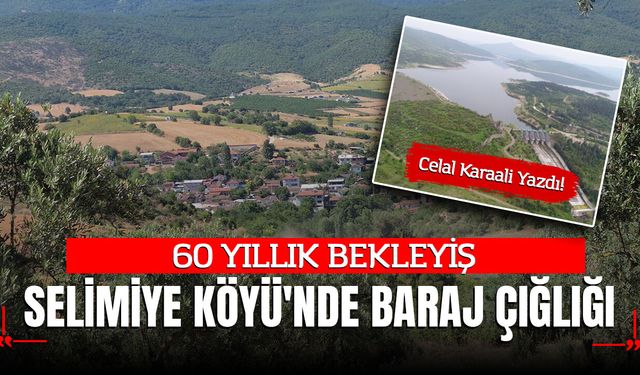 60 YILLIK BEKLEYİŞ: SELİMİYE KÖYÜ'NDE BARAJ ÇIĞLIĞI