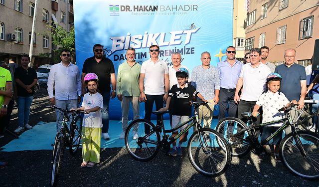 Bahçelievler'de Bisiklet Sürprizleri 42 Aydır Sürüyor!