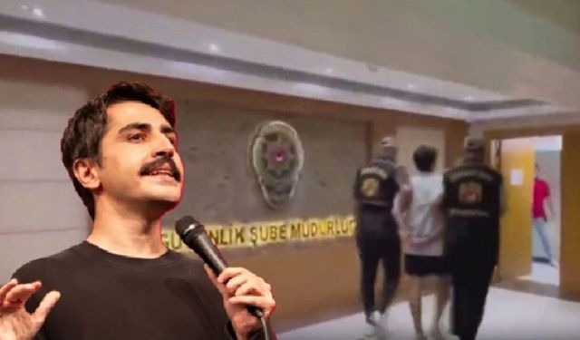 GÖZALTINA ALINAN KOMEDYEN DENİZ GÖKTAŞ ADLİYEYE SEVK EDİLDİ: Çağlayan'da Destek Bekleyişi ve TOMA'lı Önlem